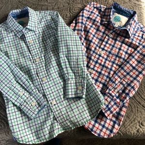 Boden Boys button down shirts. Size 4/5 110cm
